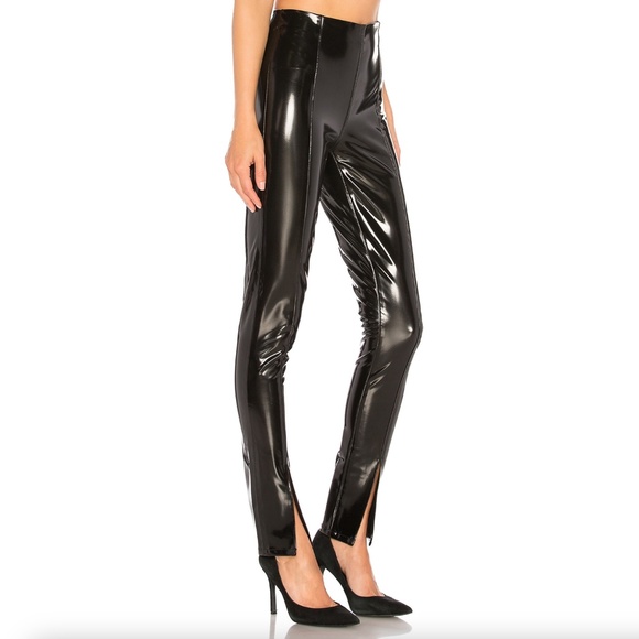 BLANKNYC Faux Patent Leather Leggings In Dominatrix Size 31 - Picture 3 of 14